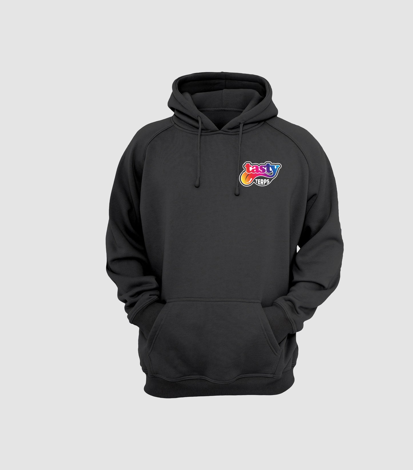 BIG PUFF - Black Hoodie