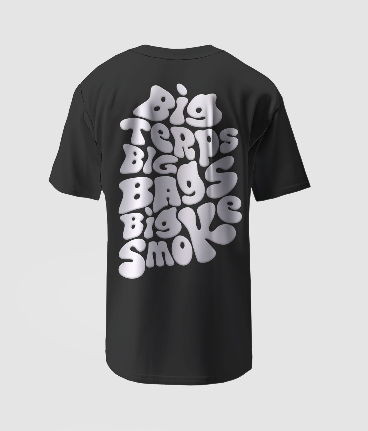 BIG PUFF - Black T-Shirt