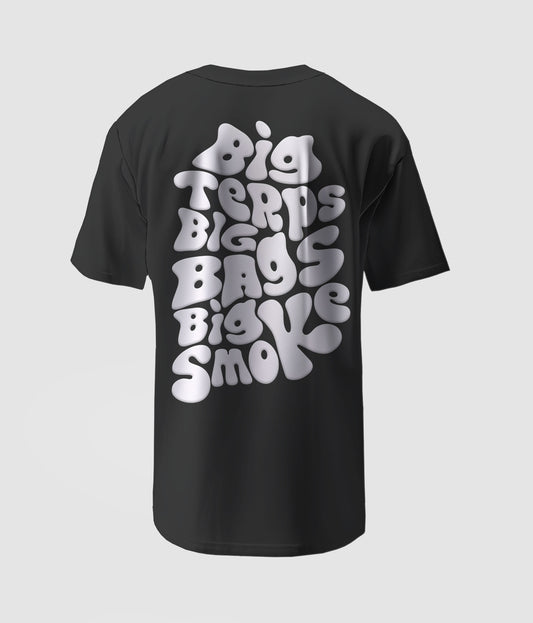 BIG PUFF - Black T-Shirt