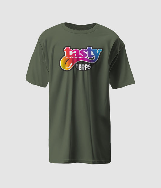 Tasty Terps Logo - Green T-Shirt