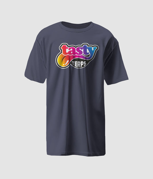 Tasty Terps Logo - Navy T-Shirt