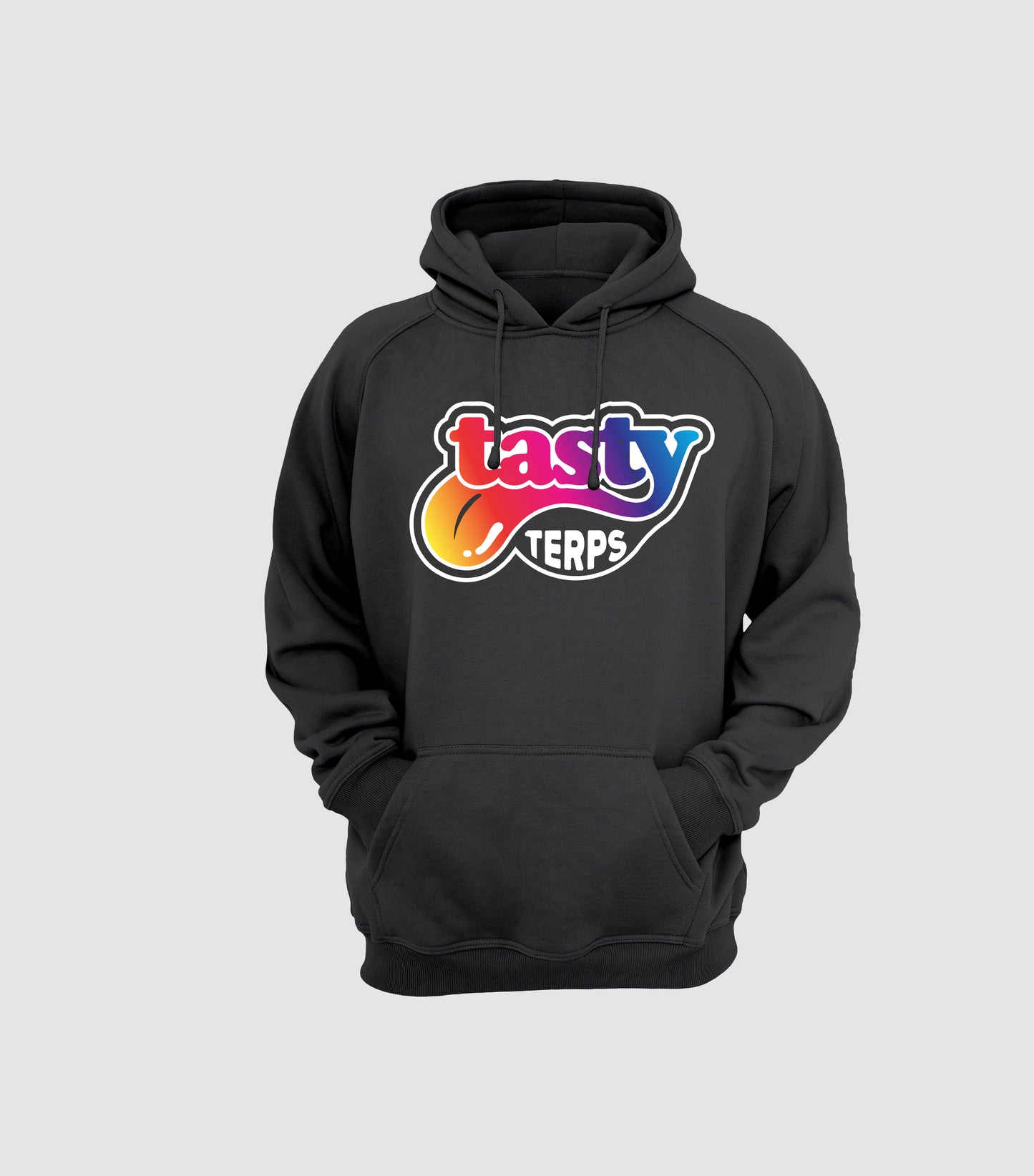 Tasty Terps Logo - Black Hoodie SOLD OUT