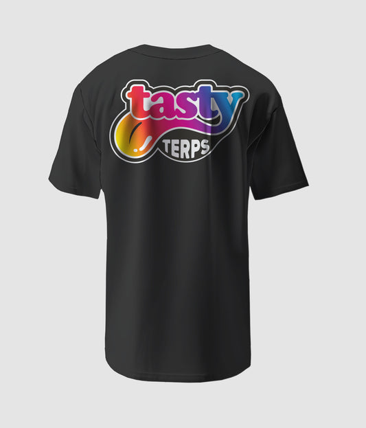 Tasty Terps Icon - Black T-Shirt